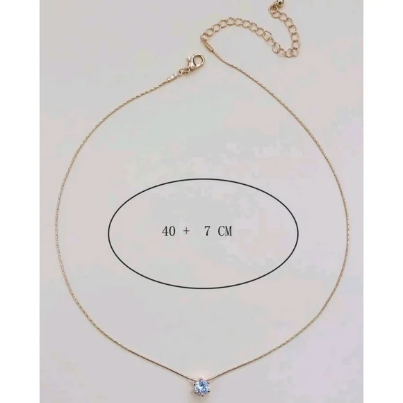 Anthropologie Olivia Classy Minimalist Necklace - Picture 6 of 6